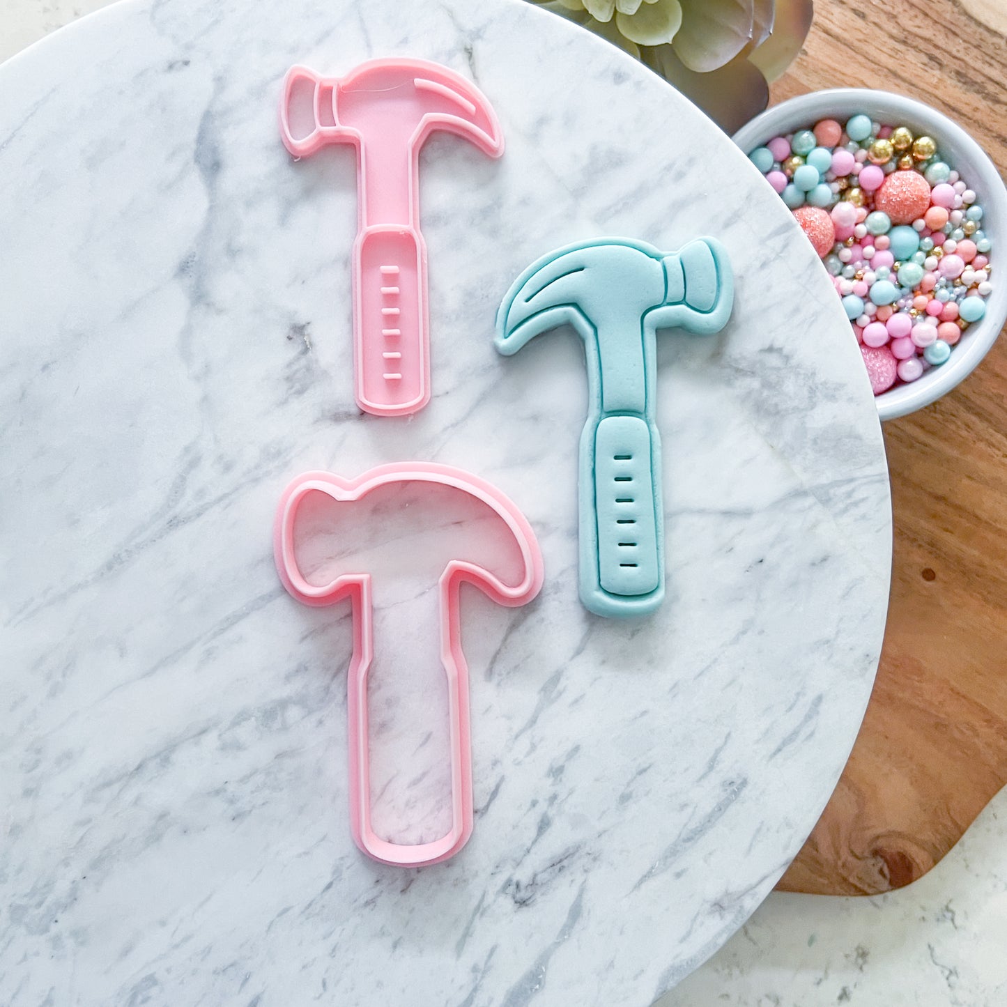 "Hammer" Cutter and Stamp Set