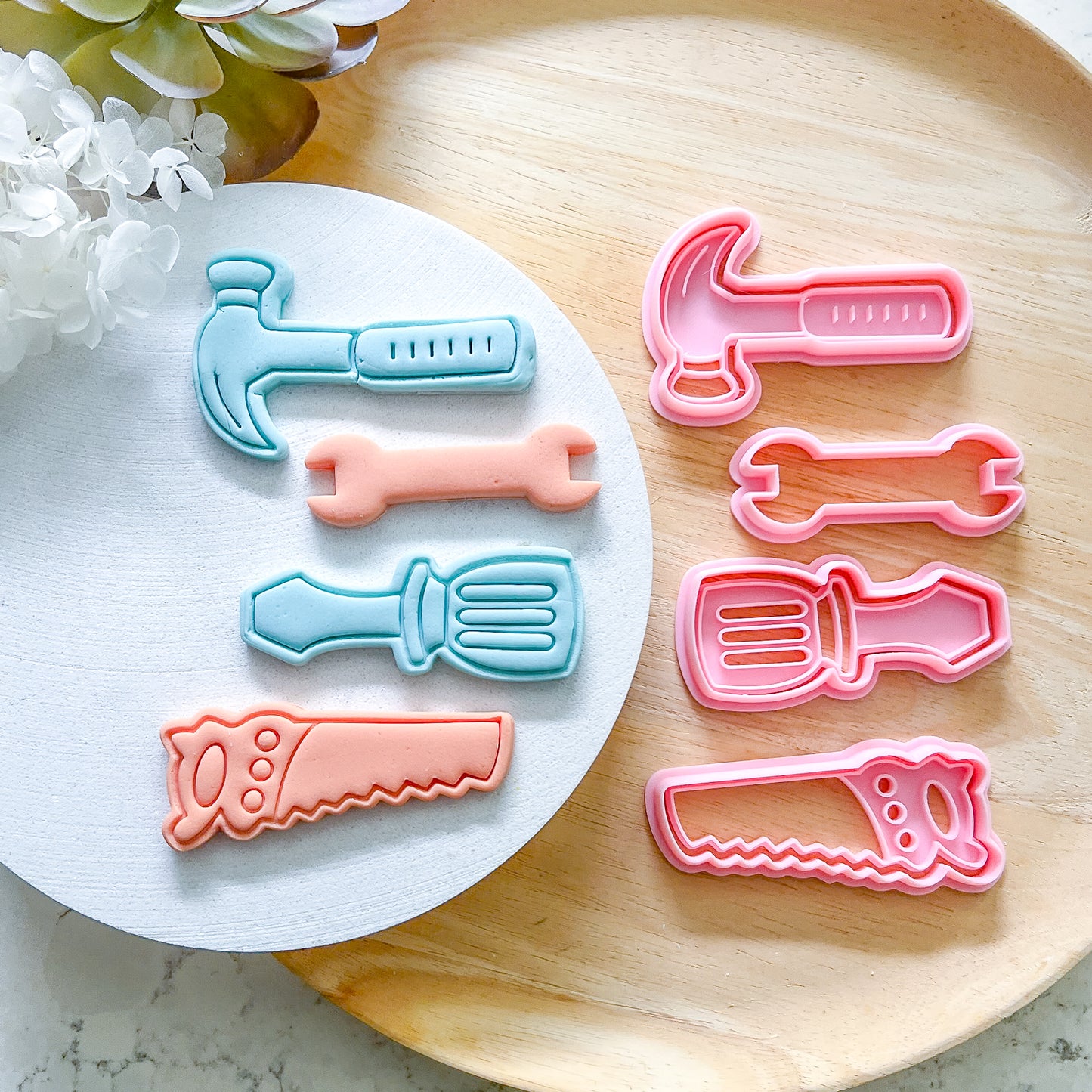 "Saw" Cutter and Stamp Set