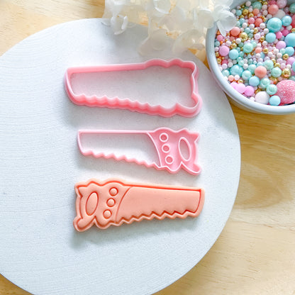 "Saw" Cutter and Stamp Set