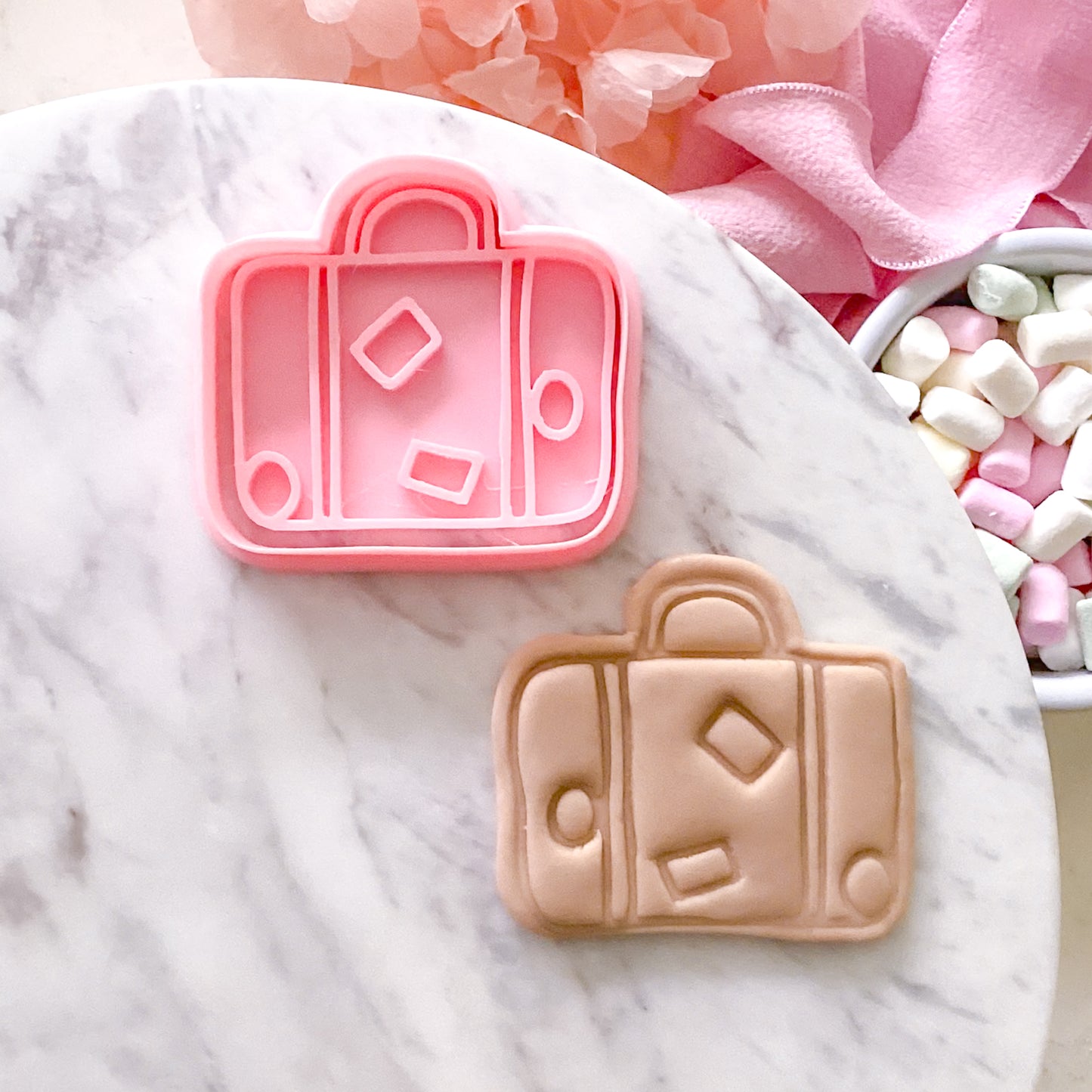 "Luggage" - Cutter & Stamp Set