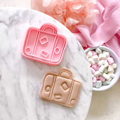 "Luggage" - Cutter & Stamp Set