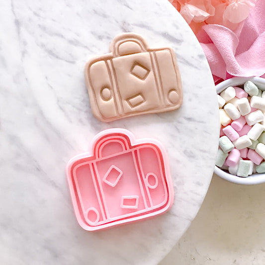 "Luggage" - Cutter & Stamp Set