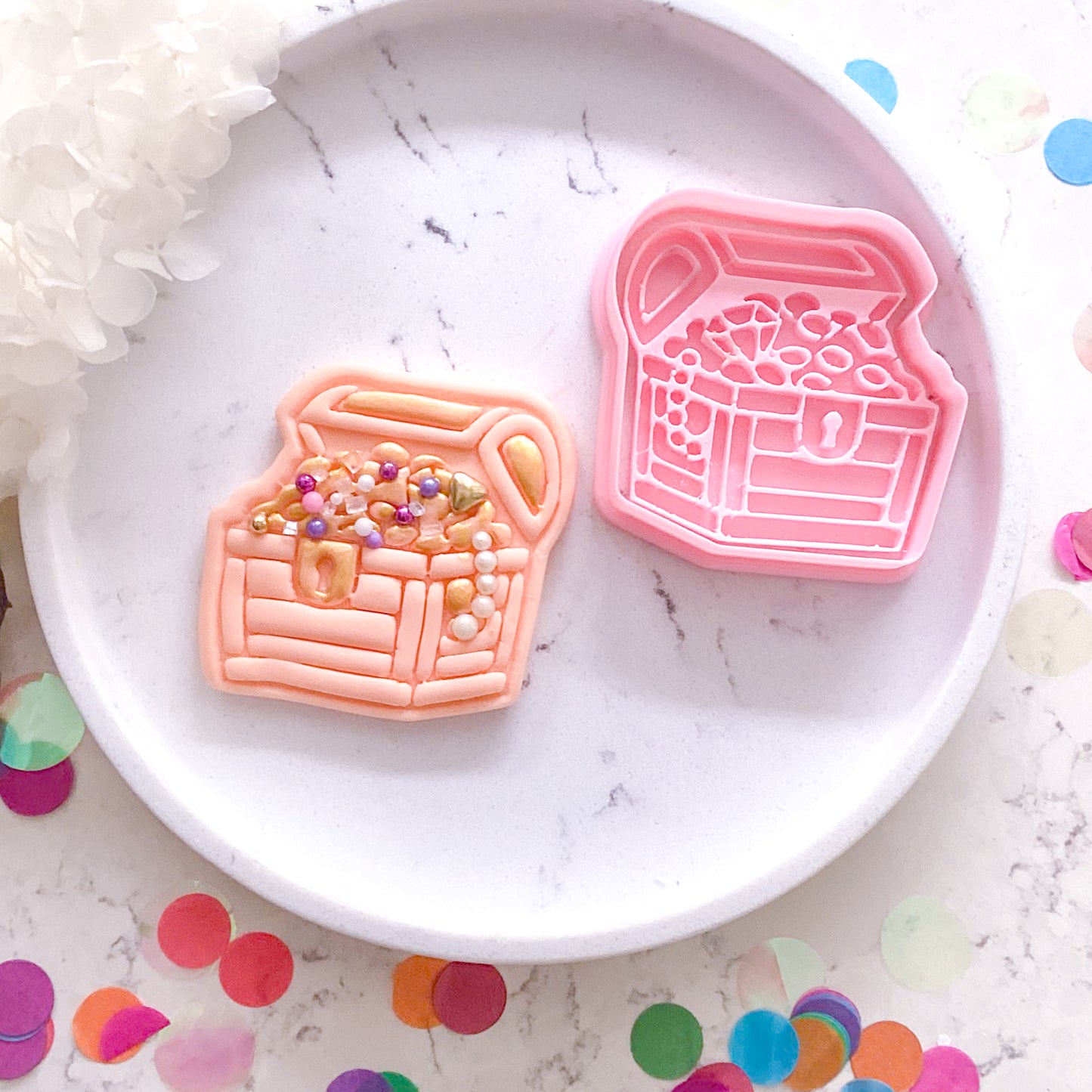 "Treasure Chest" - Cookie Cutter & Stamp