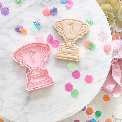 "Trophy" - Cookie Cutter & Stamp