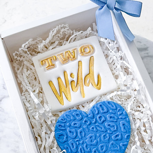 Two Wild- Stamp & Cutter Set