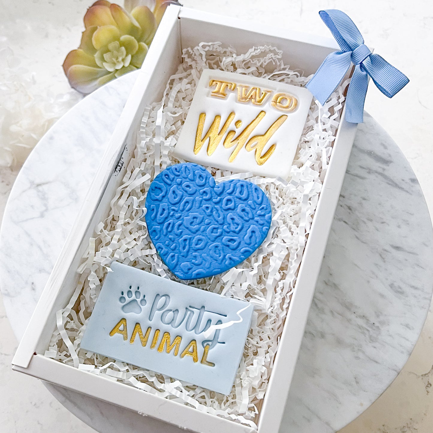 Two Wild- Stamp & Cutter Set