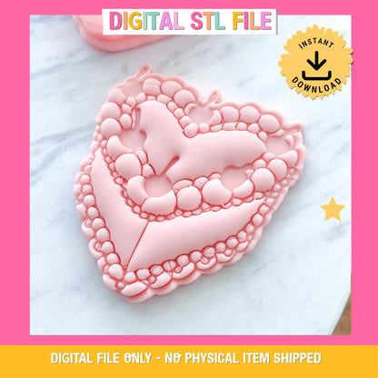 "Vintage Cake" - Cookie Cutter & Stamp