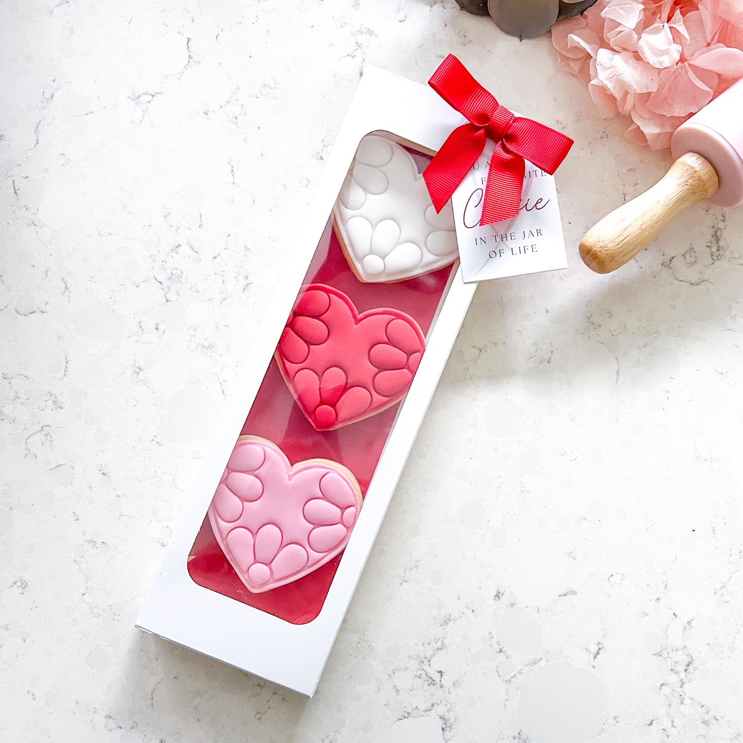 "Daisy Heart" - Cookie Cutter & Stamp