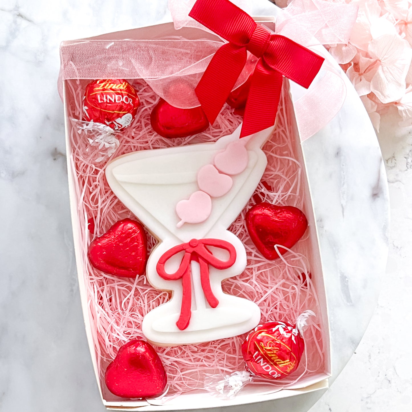 "Olive You" Martini Glass Cutter Set