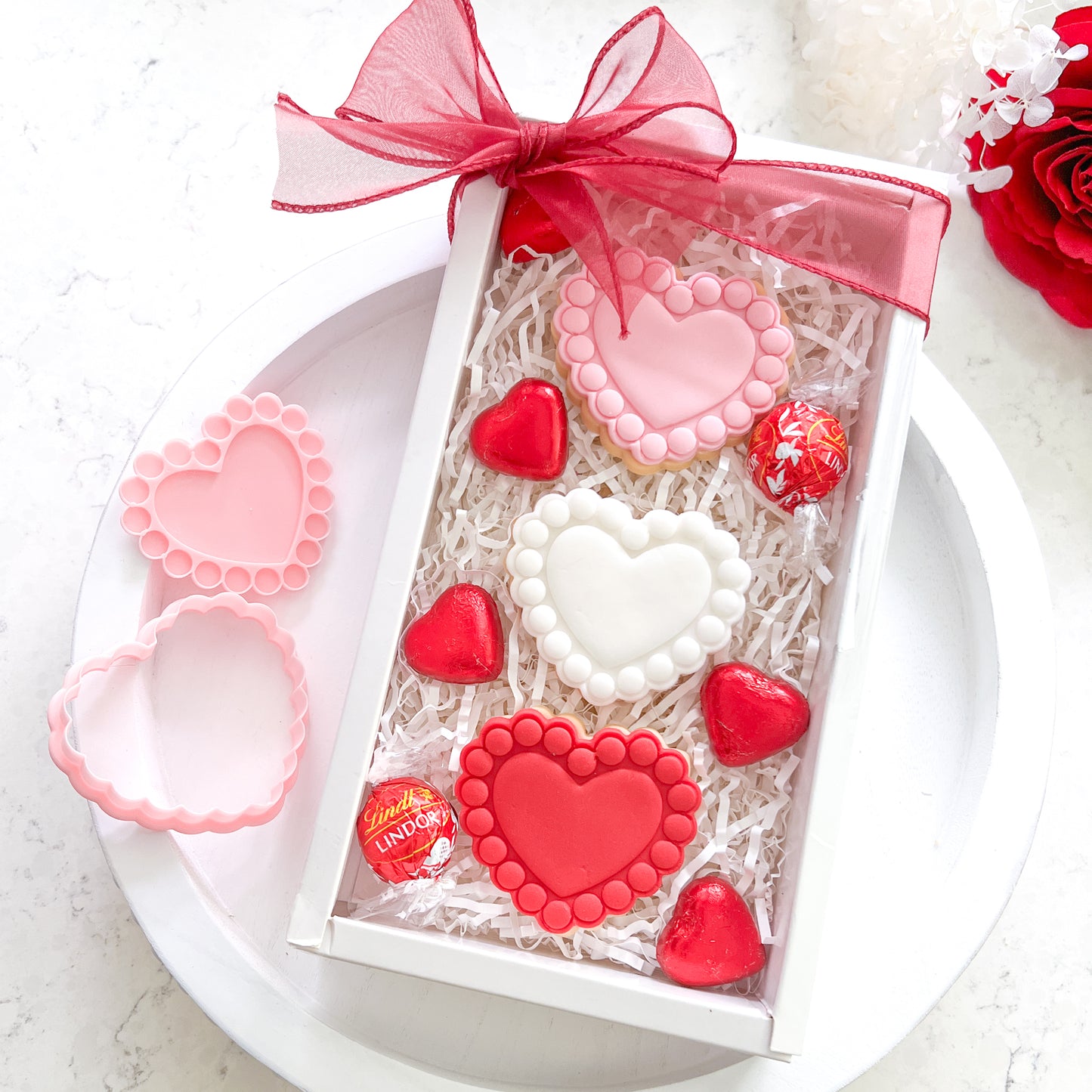 "Beaded Heart" - Cookie Cutter & Stamp