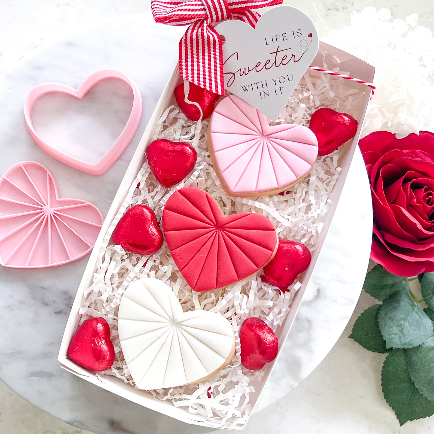 "Radiant Heart" - Cookie Cutter & Stamp