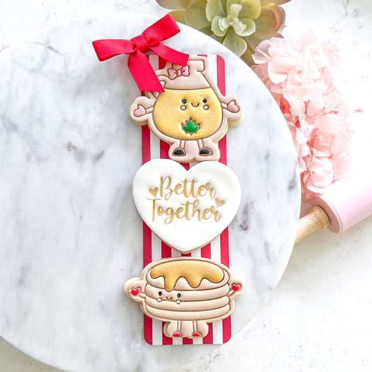 "Kawaii Pancakes" - Cookie Cutter & Stamp
