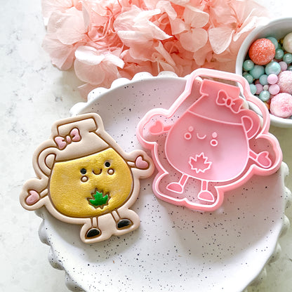 "Kawaii Syrup" - Cookie Cutter & Stamp
