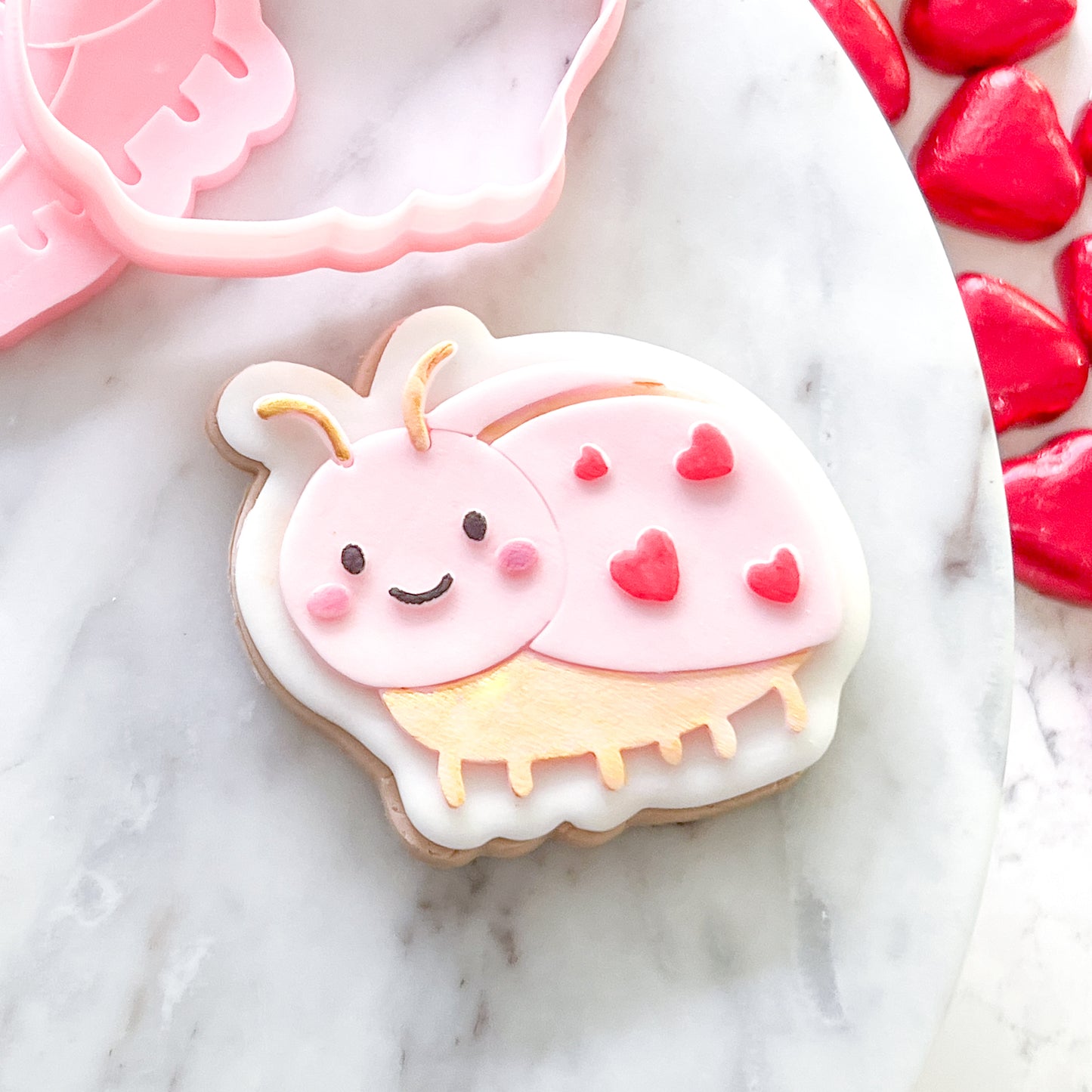 "Love Bug" - Cookie Cutter & Stamp