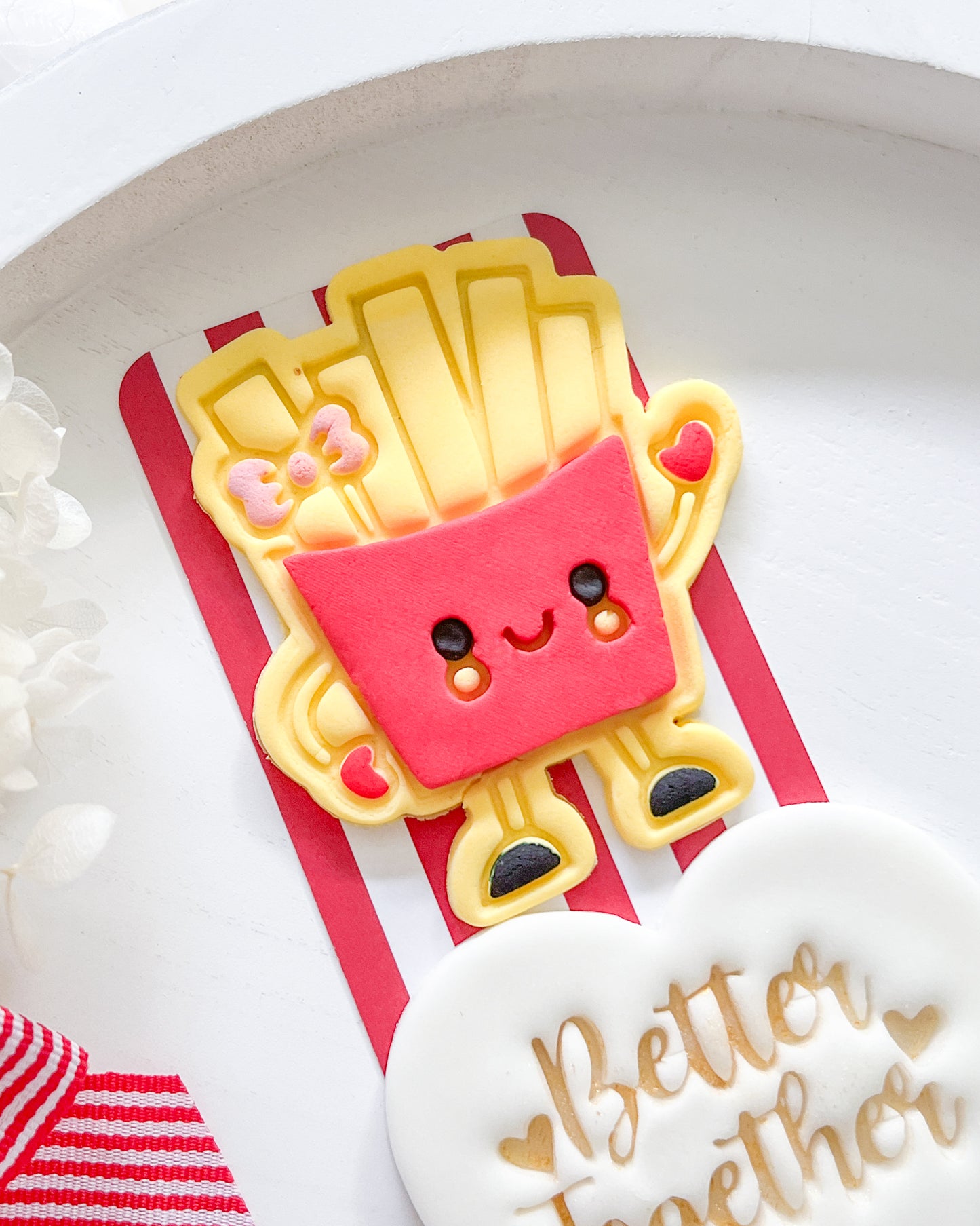 "Kawaii Burger" - Cookie Cutter & Stamp