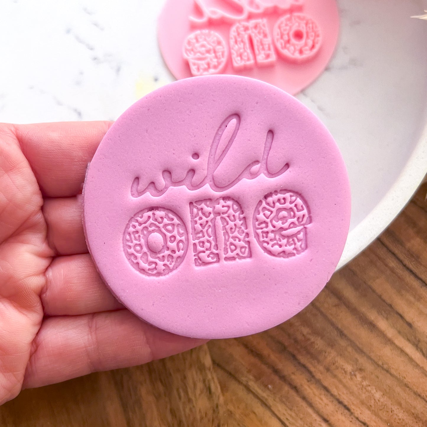 Wild One #2 Fondant Stamp
