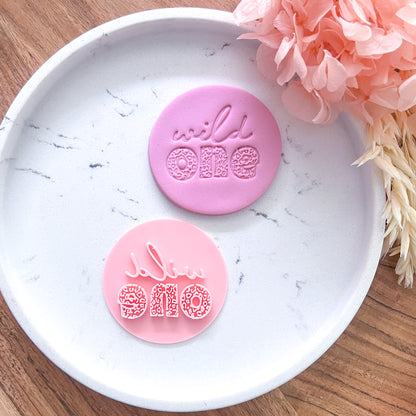 Wild One #2 Fondant Stamp