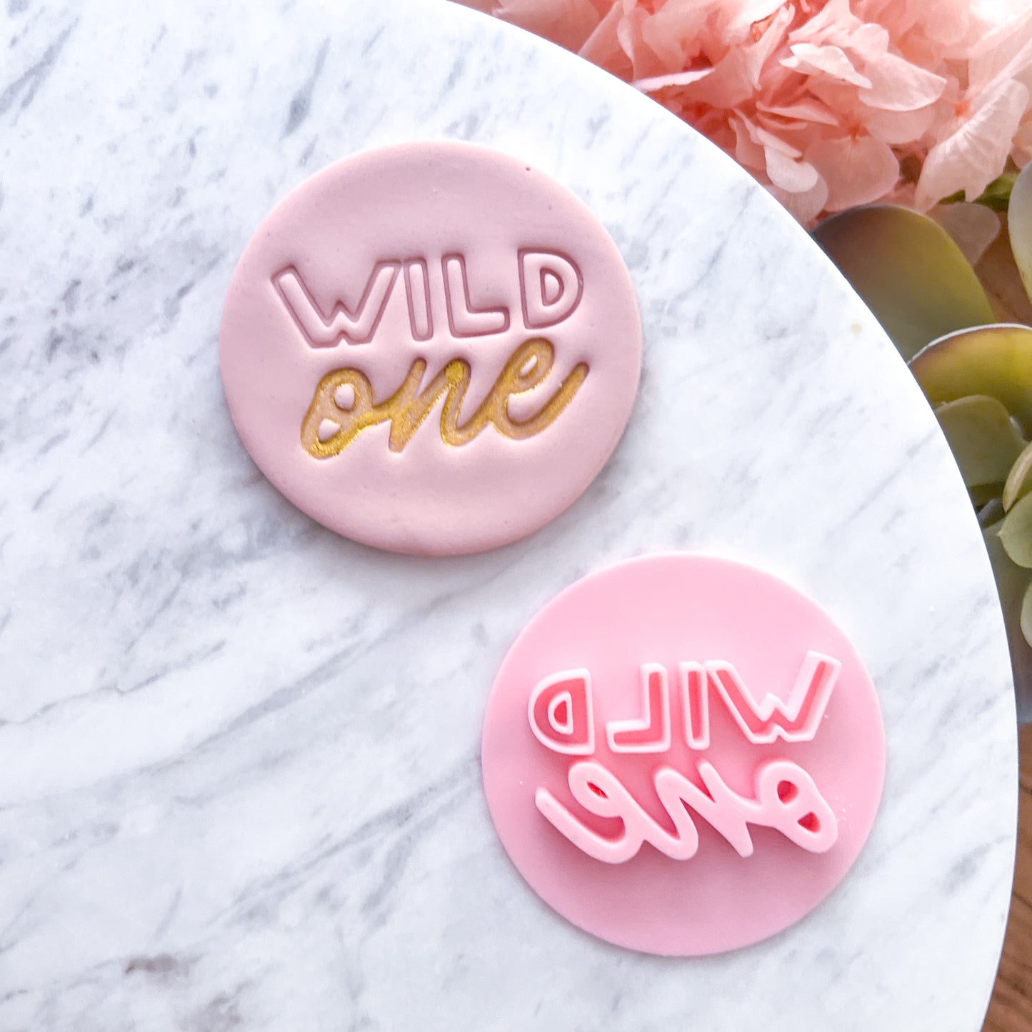 Wild One #1 Fondant Stamp