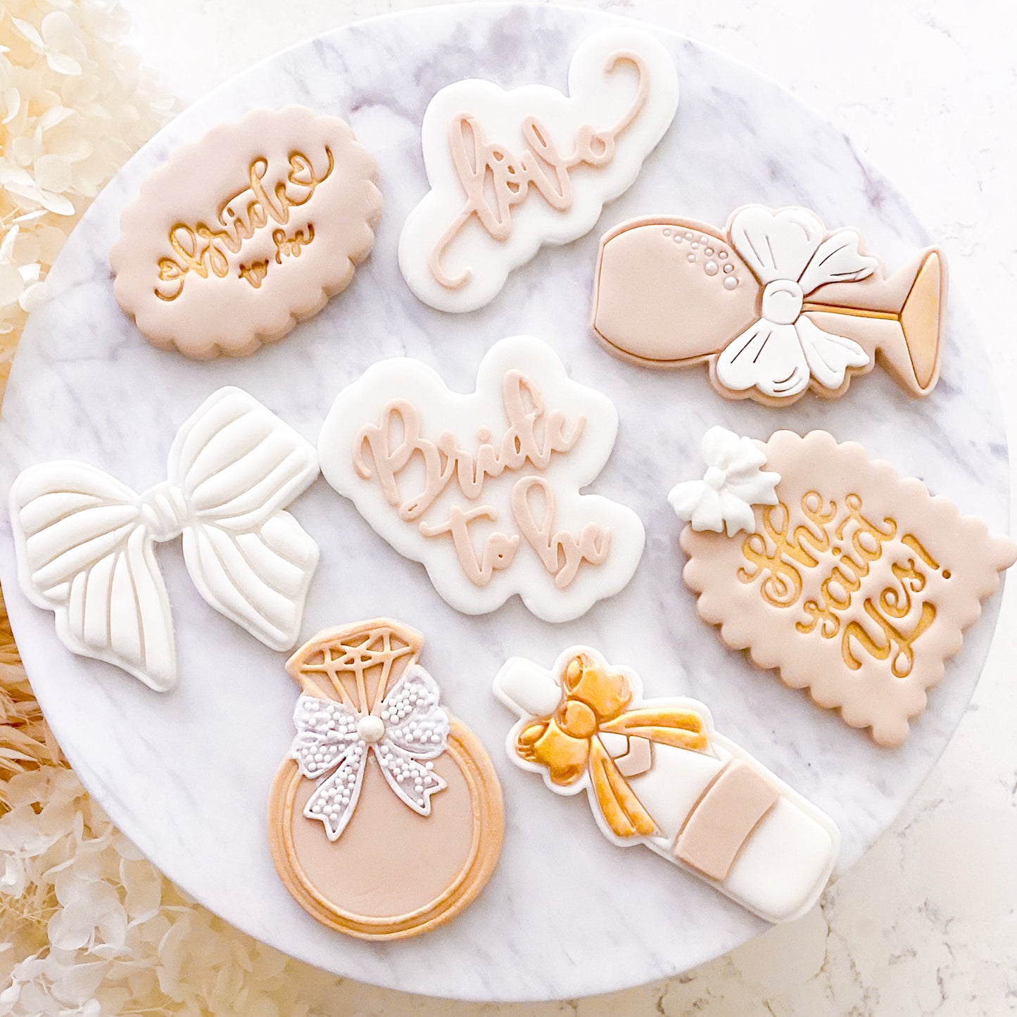 "Bride to Be #2" - Cookie Cutter & Stamp