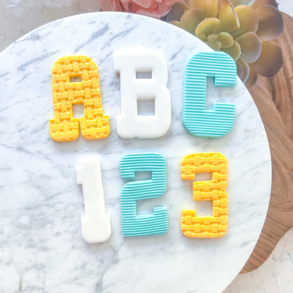 Letters & Number Cutters - Western Font