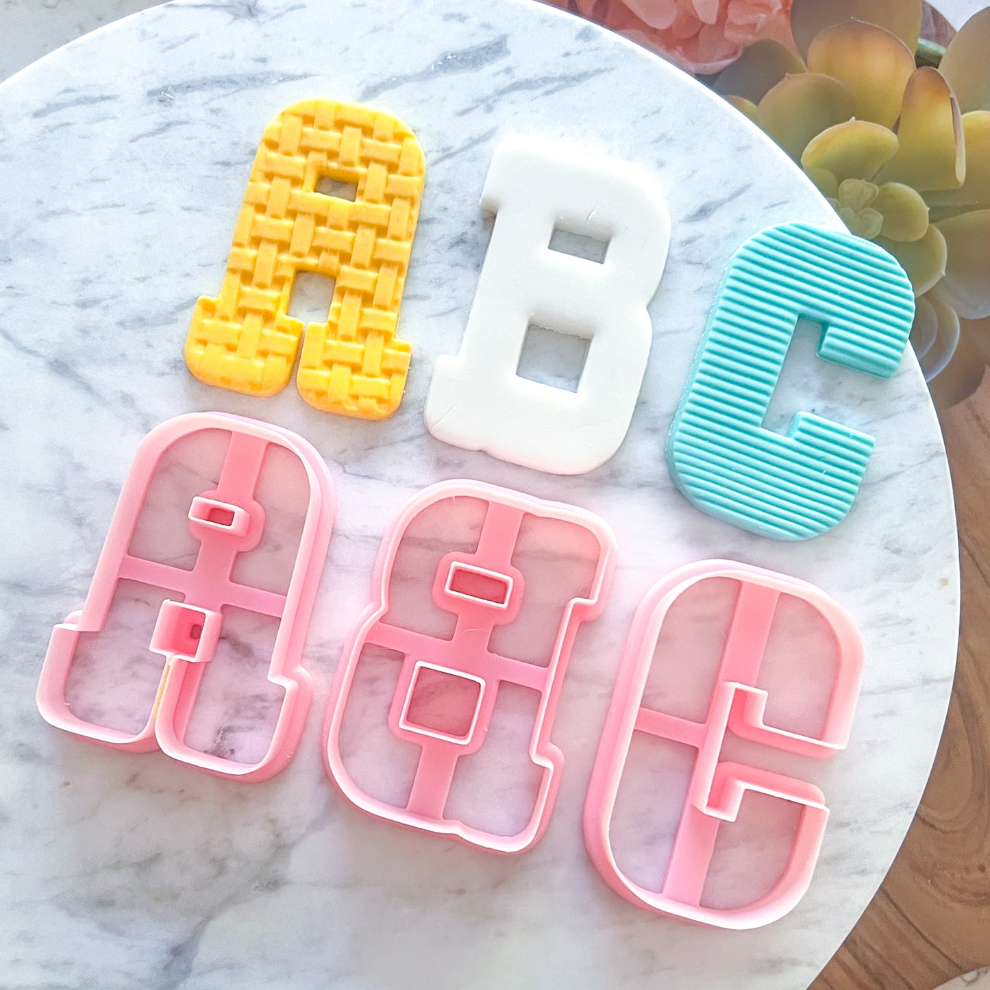 Letters & Number Cutters - Western Font