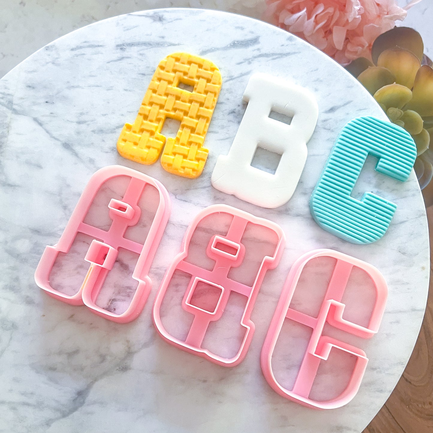 Letters & Number Cutters - Western Font