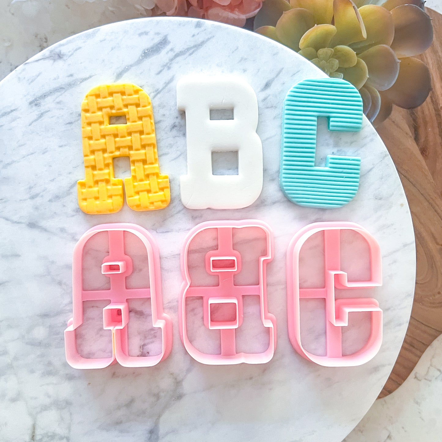 Letters & Number Cutters - Western Font