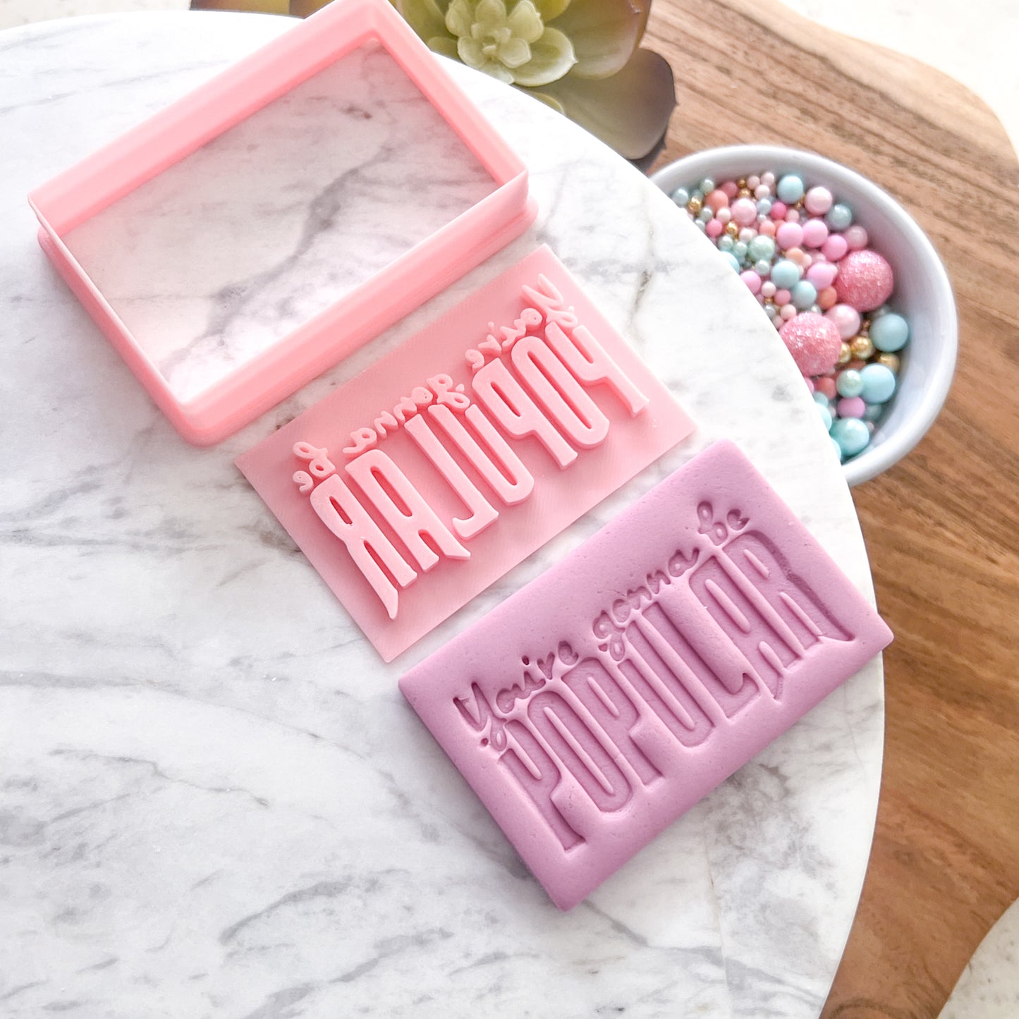 "Popular" - Cookie Cutter & Stamp