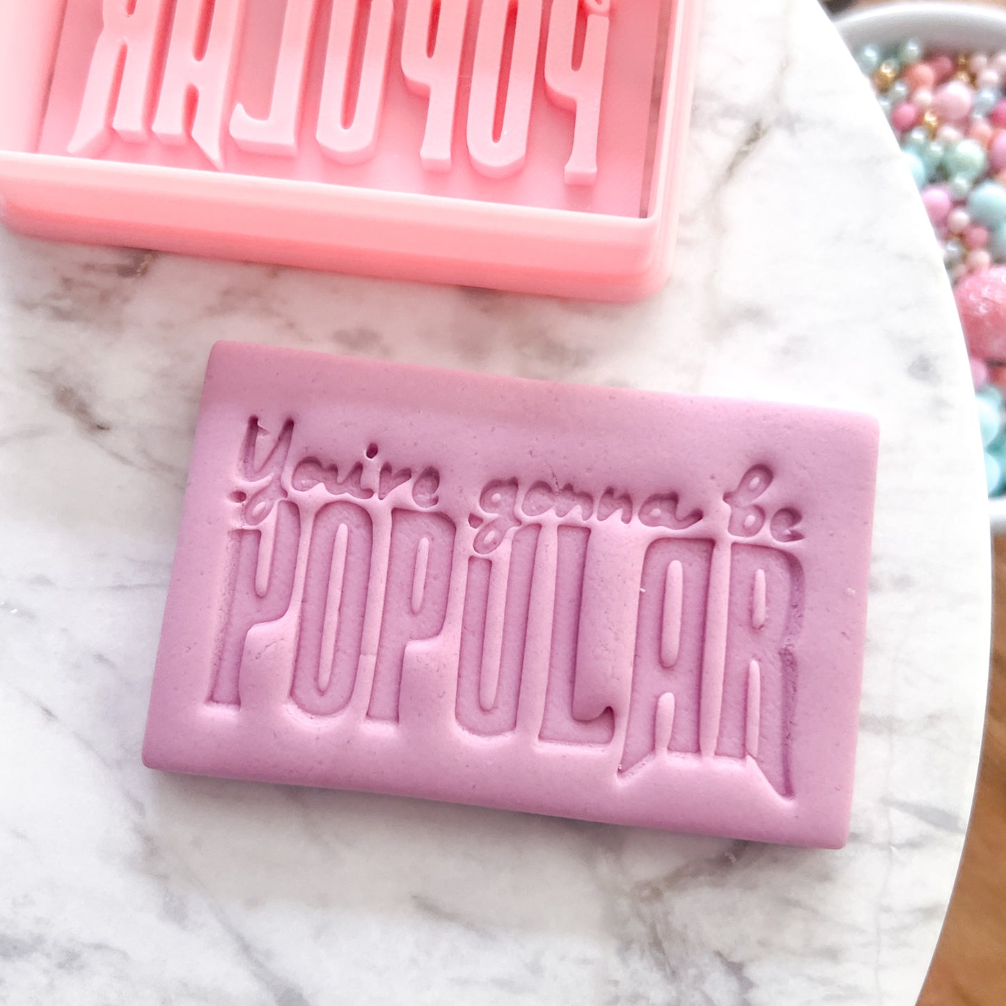 "Popular" - Cookie Cutter & Stamp