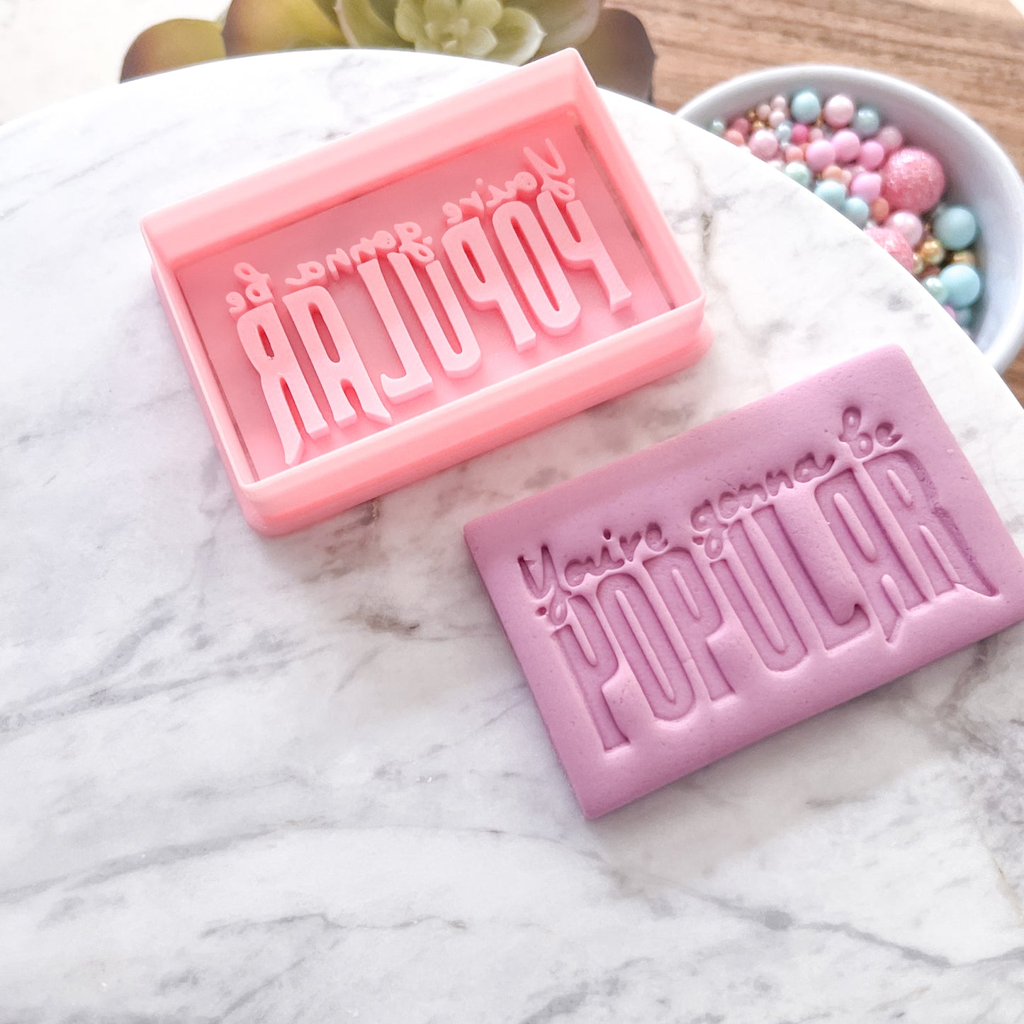 "Popular" - Cookie Cutter & Stamp