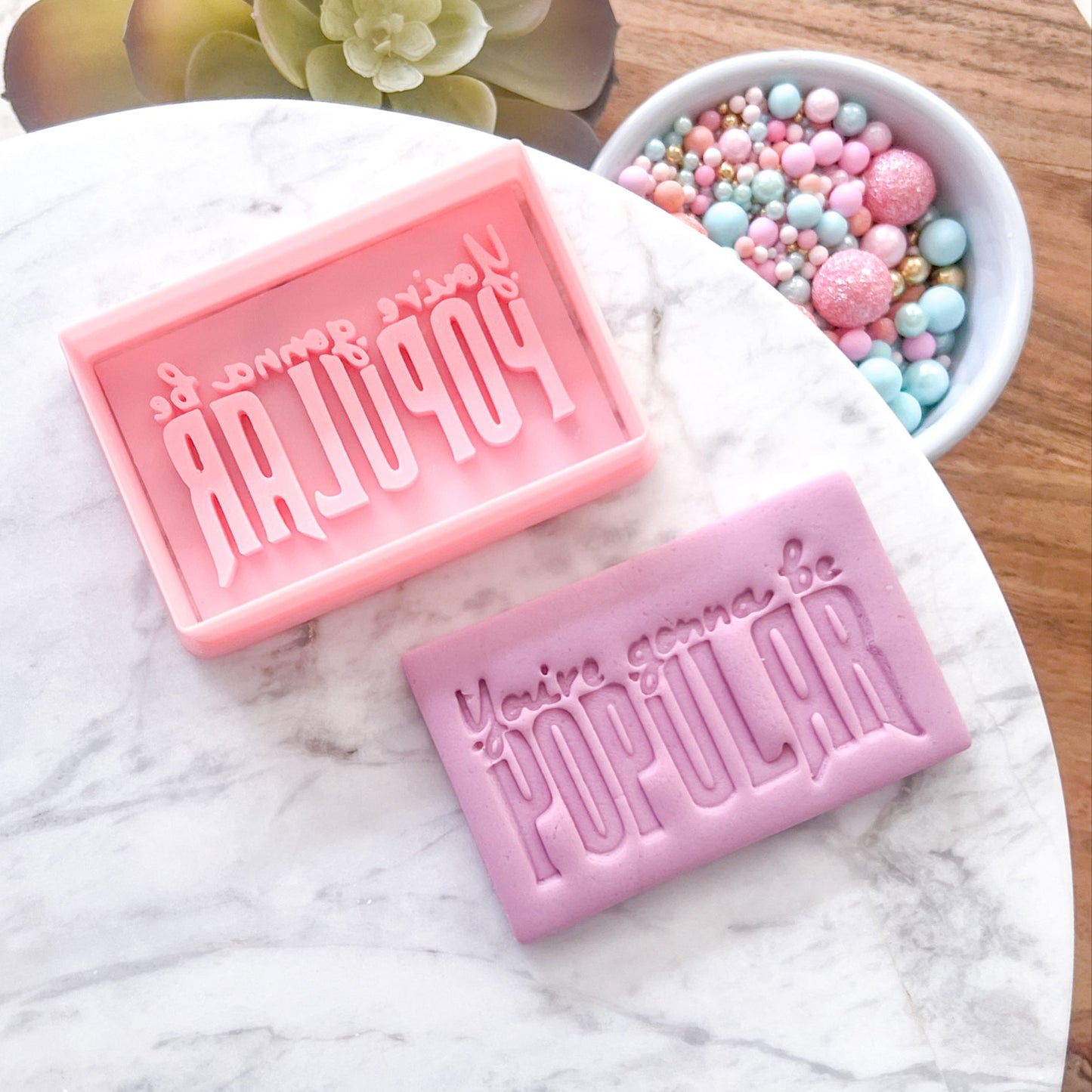 "Popular" - Cookie Cutter & Stamp