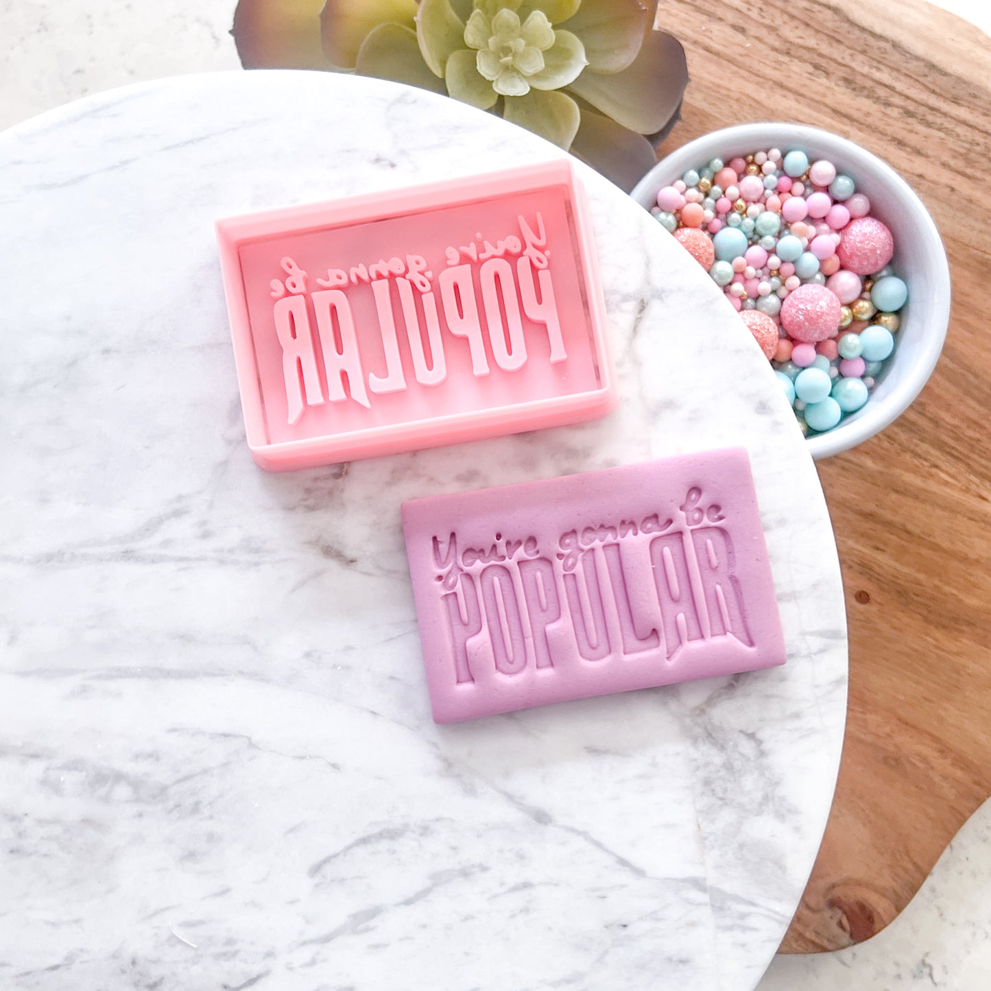 "Popular" - Cookie Cutter & Stamp