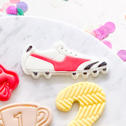 "Footy Boots" - Cookie Cutter & Stamp