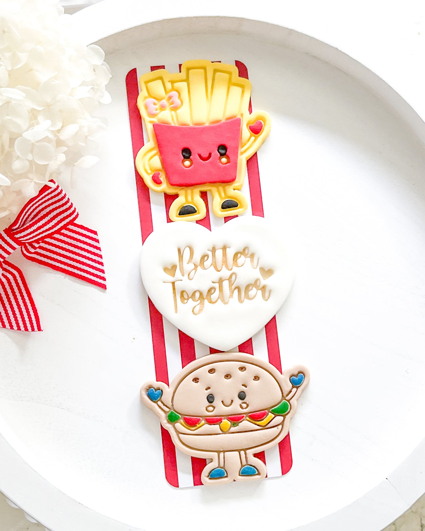 "Kawaii Burger" - Cookie Cutter & Stamp