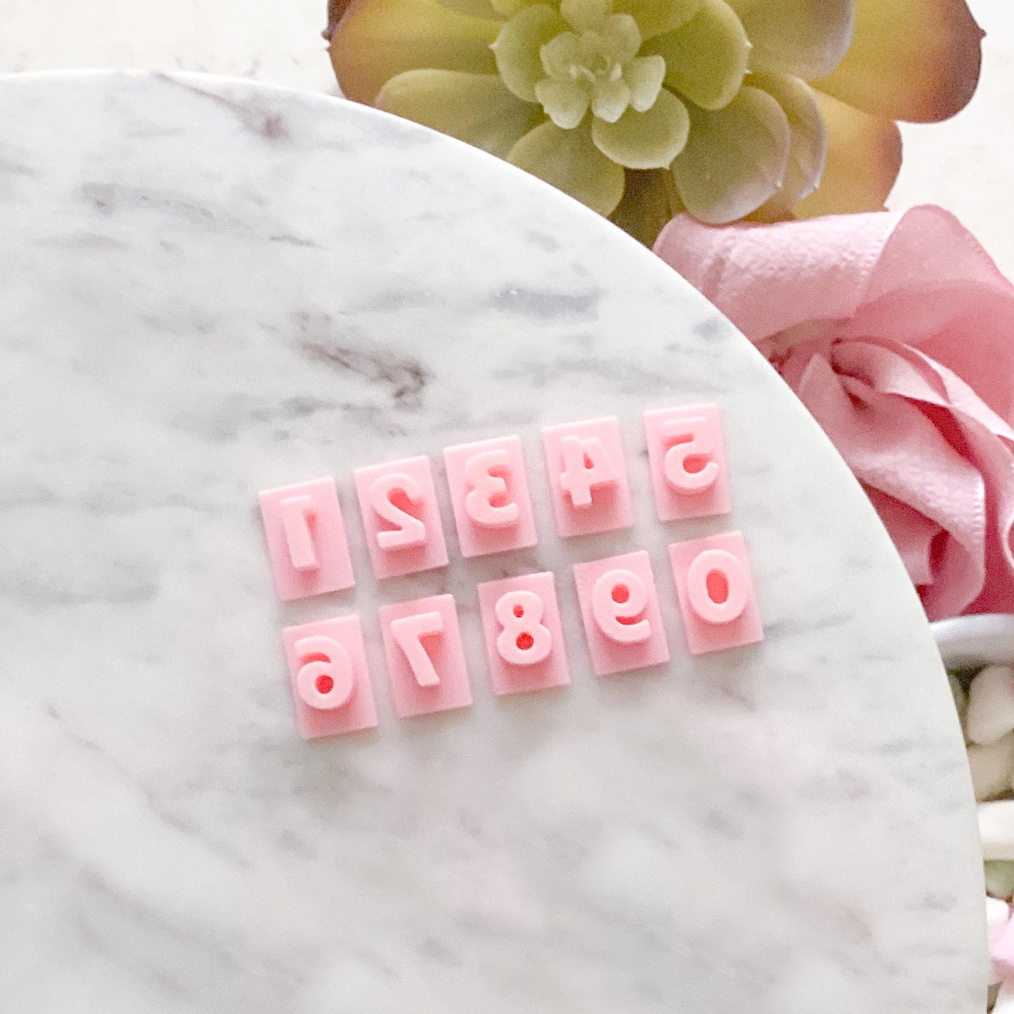 Charm Number Stamp Set (0-9)