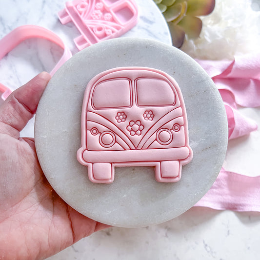 "Hippy Van" - Cookie Cutter & Stamp