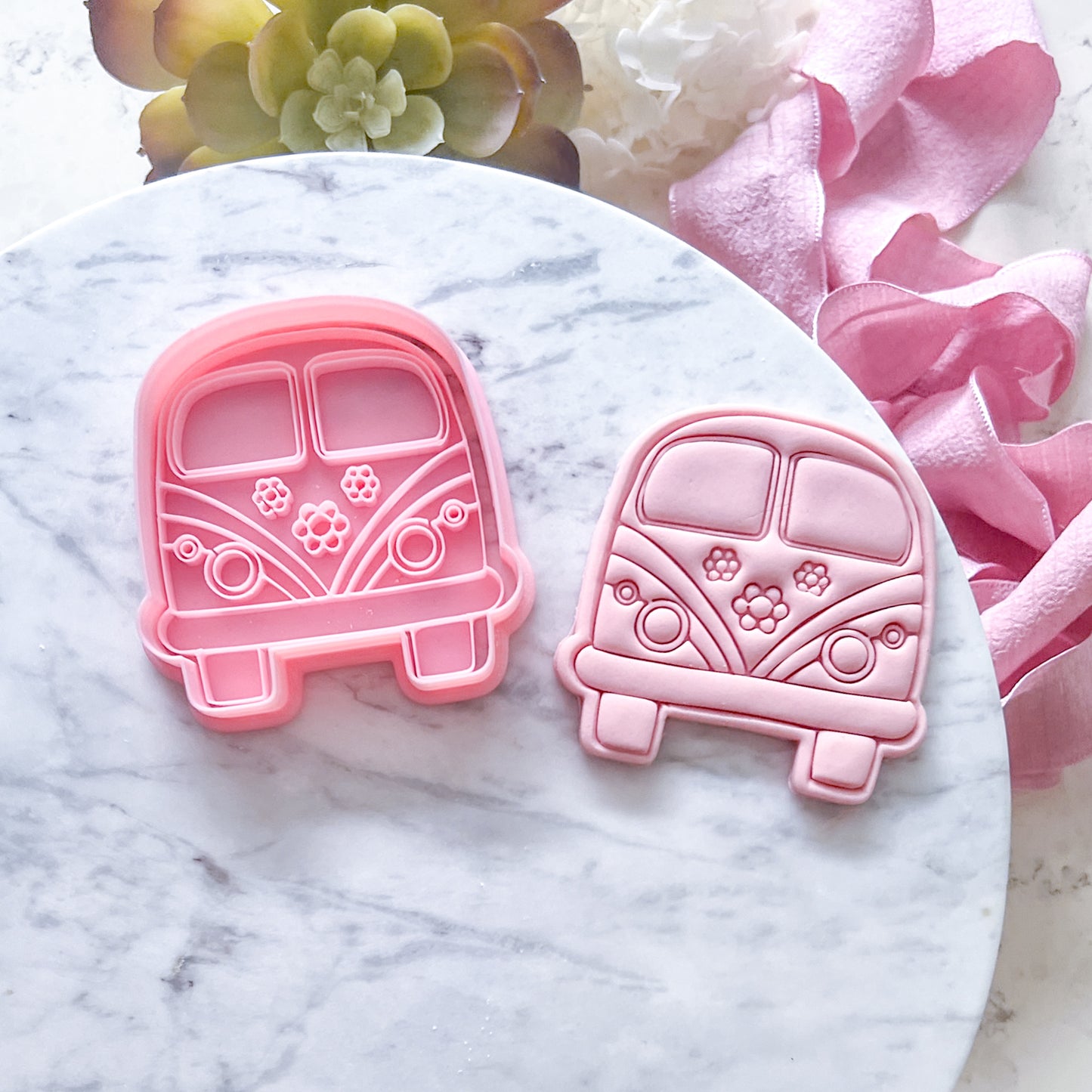 "Hippy Van" - Cookie Cutter & Stamp
