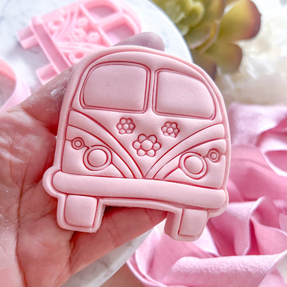 "Hippy Van" - Cookie Cutter & Stamp