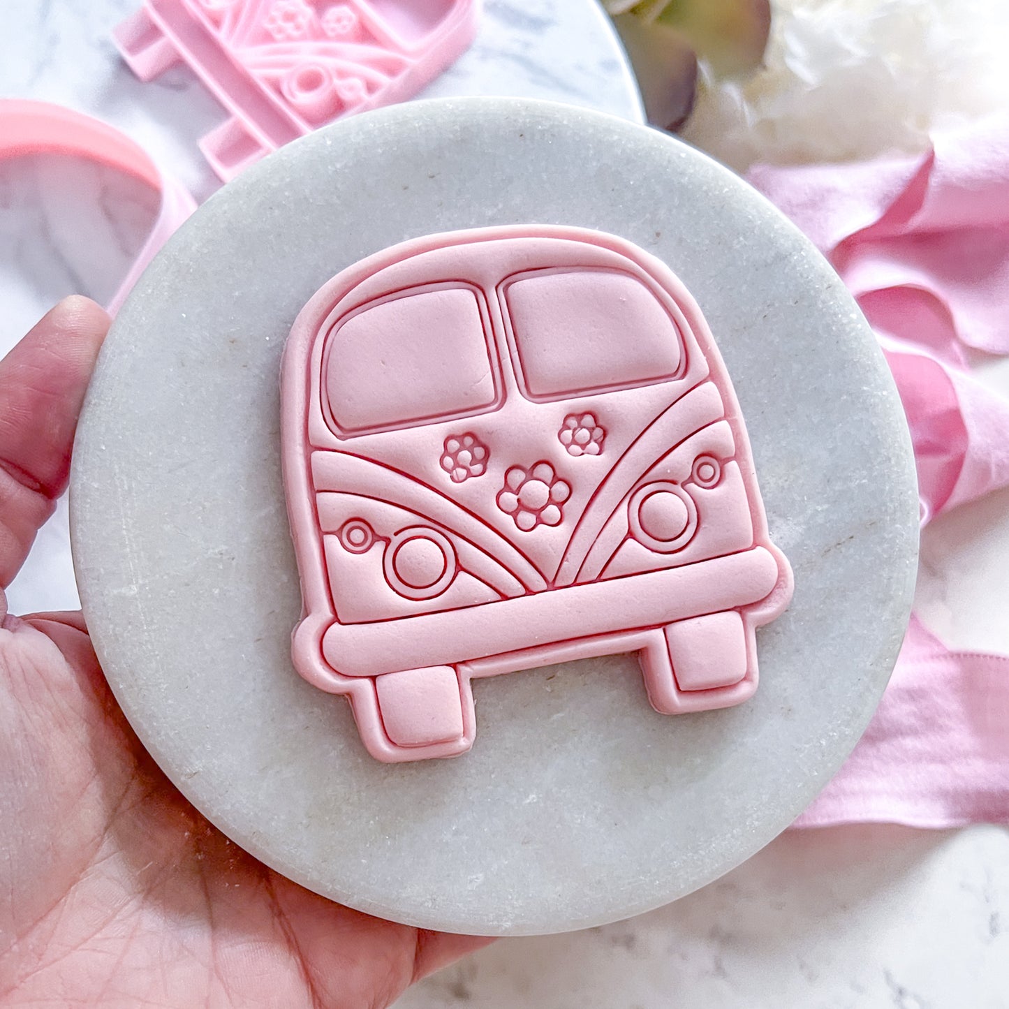 "Hippy Van" - Cookie Cutter & Stamp