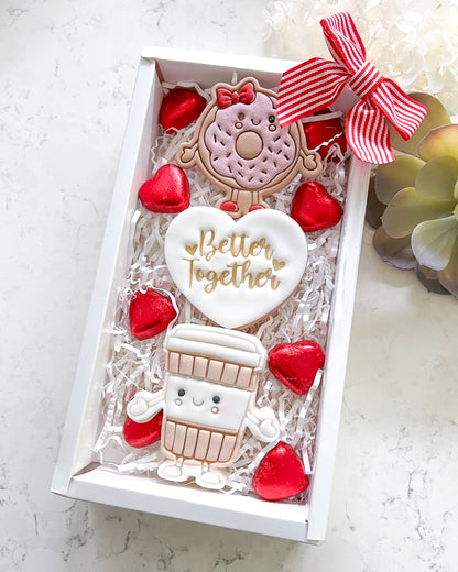 "Kawaii Coffee" - Cookie Cutter & Stamp