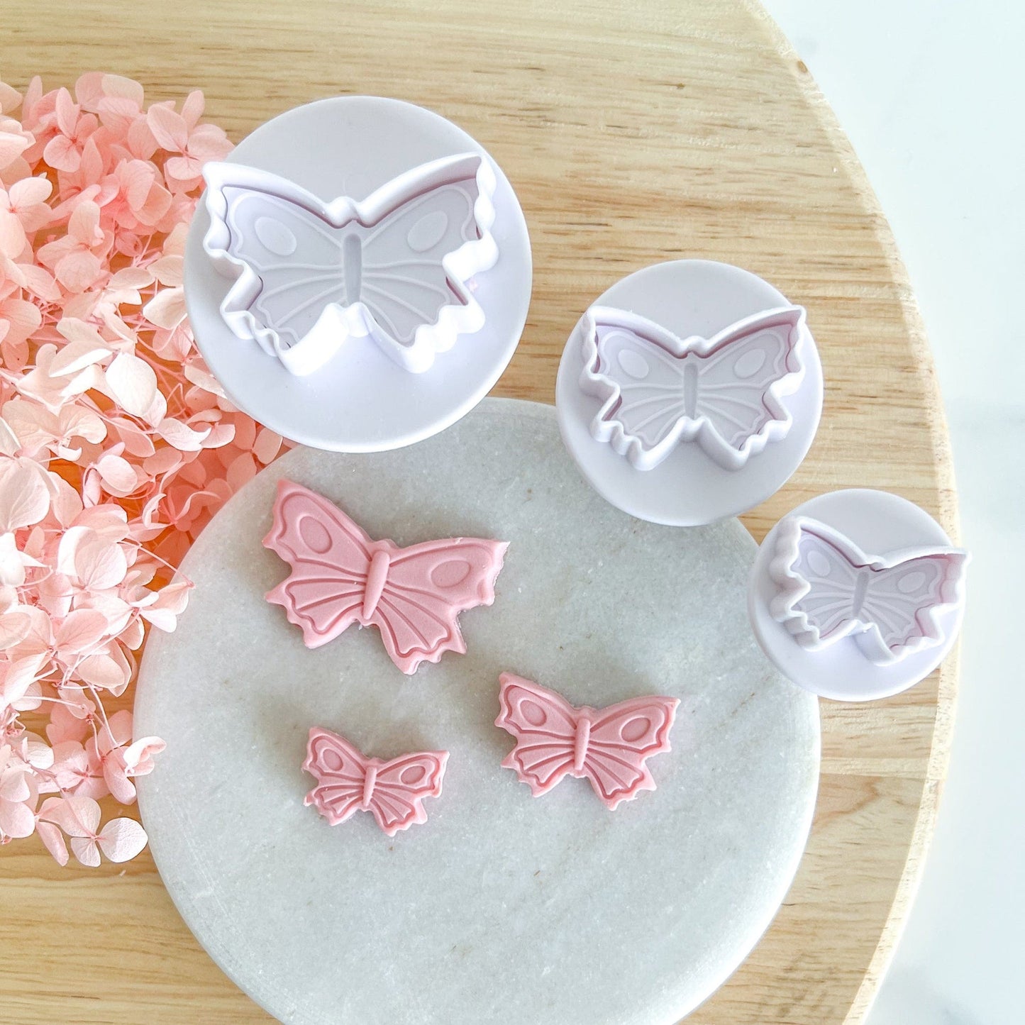 kitandco.com.au Cutter Butterfly Push Cutter (3 pcs)