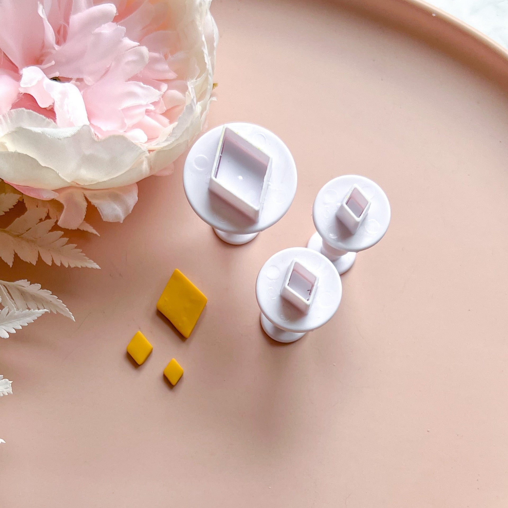 kitandco.com.au Cutter Diamond Push Cutter Set (3 pcs)