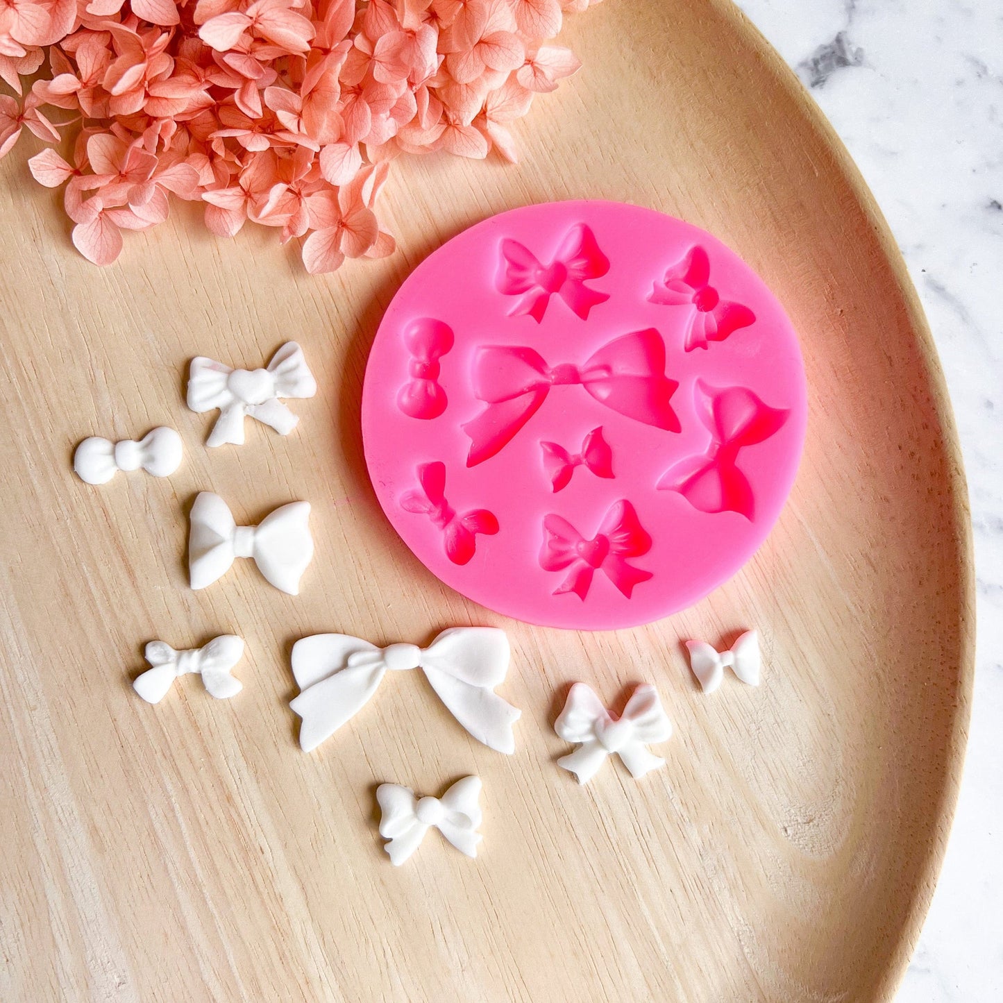 kitandco.com.au Mould "Bow Collection" - Silicone Mould