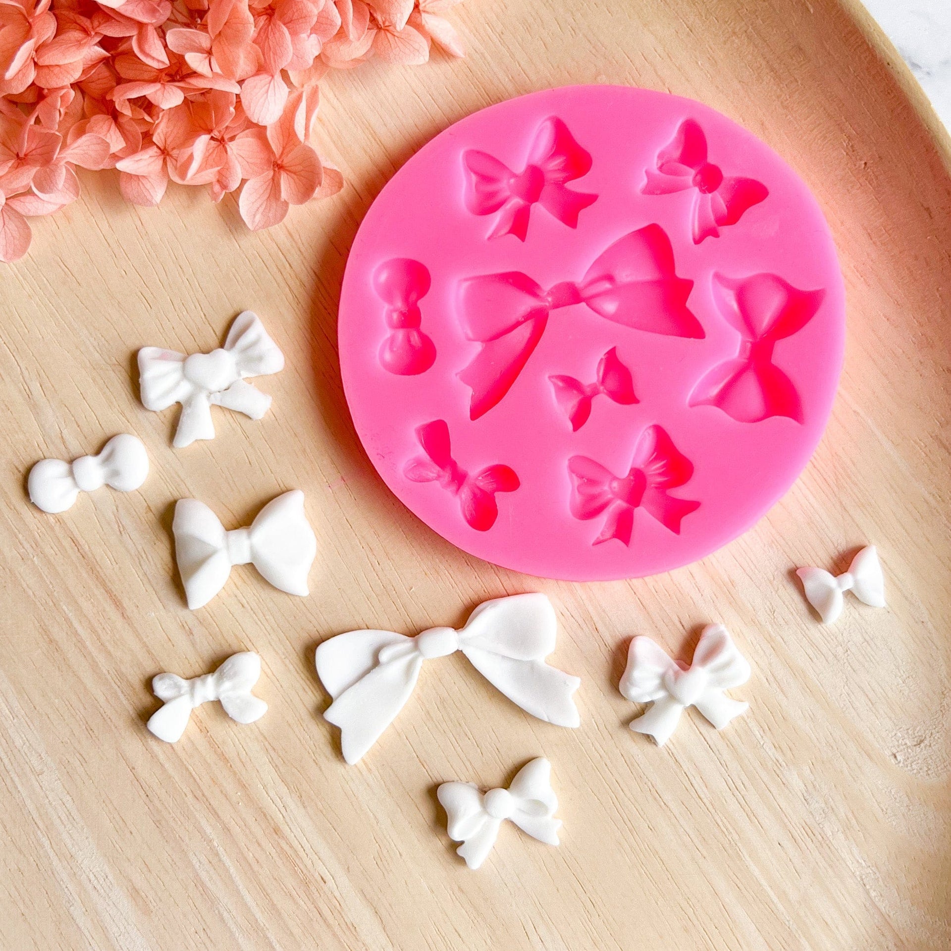 kitandco.com.au Mould "Bow Collection" - Silicone Mould