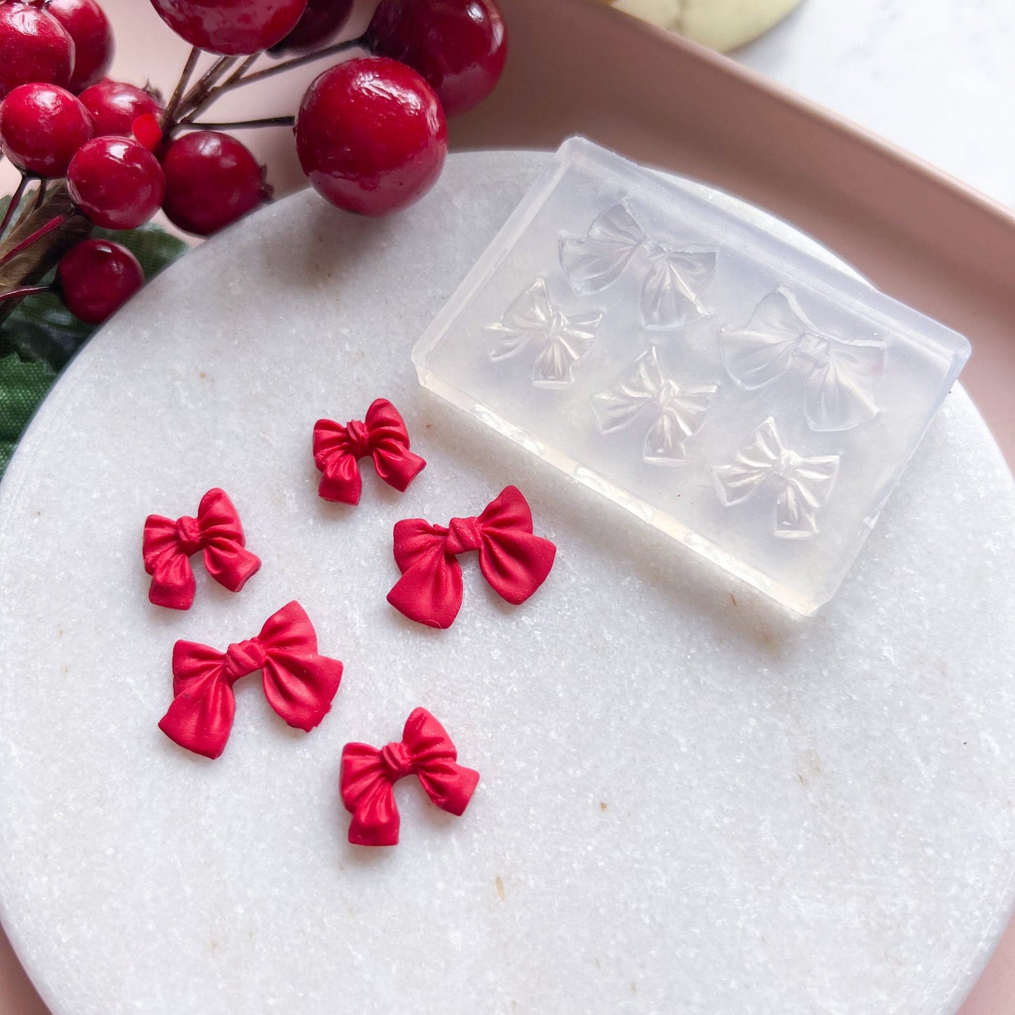 kitandco.com.au Mould "Bow" Micro Mould - Silicone Mould