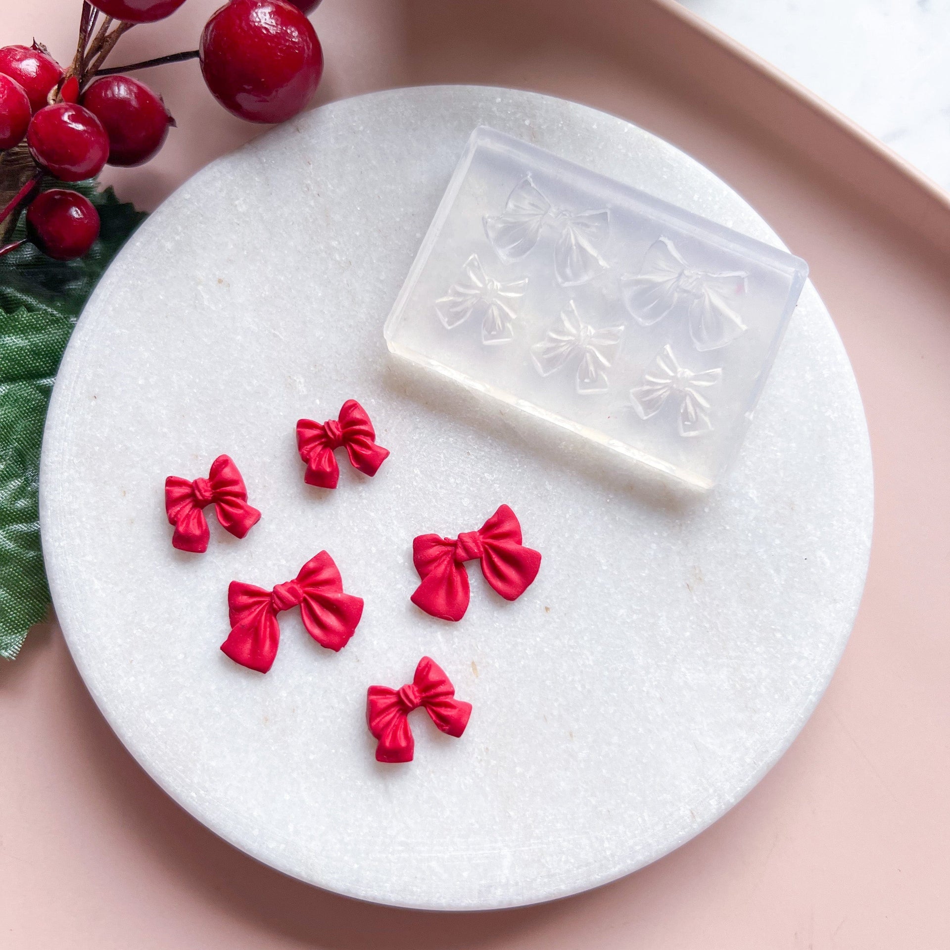 kitandco.com.au Mould "Bow" Micro Mould - Silicone Mould