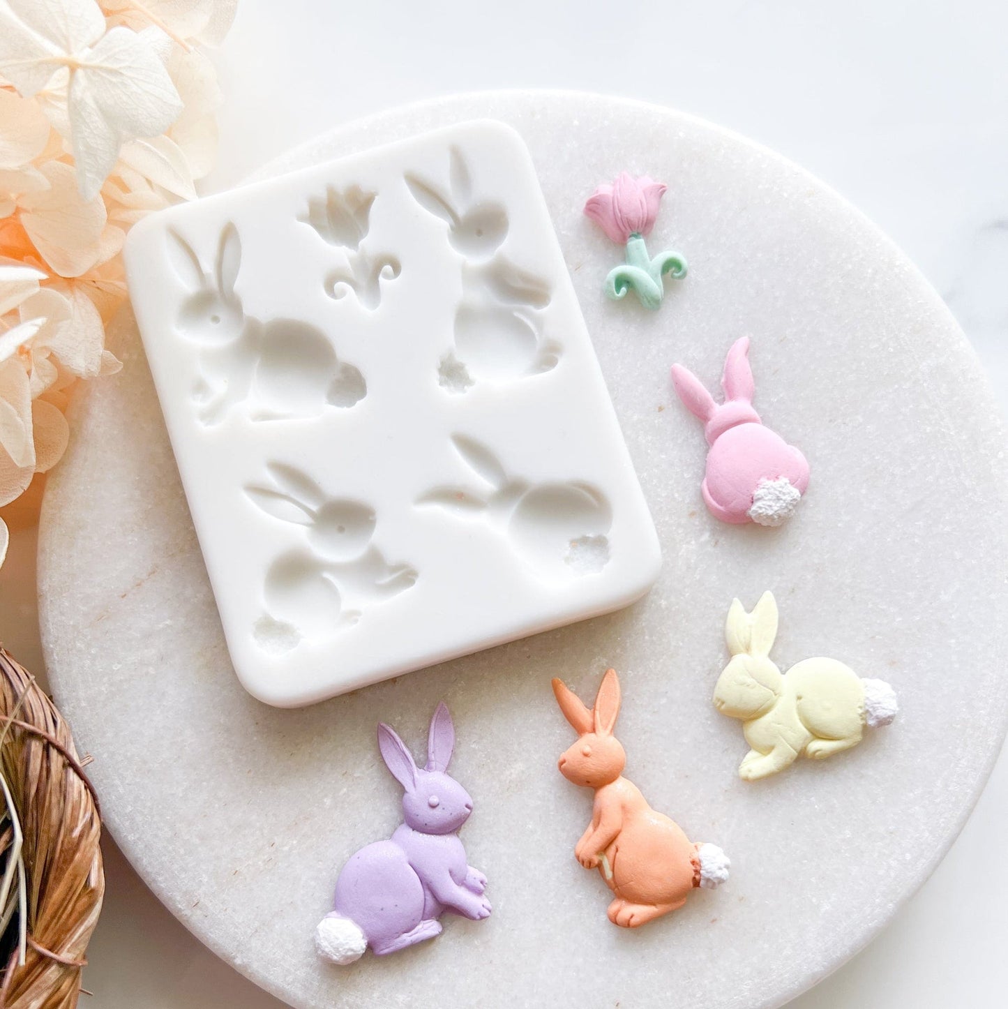kitandco.com.au Mould "Bunnies" - Silicone Mould