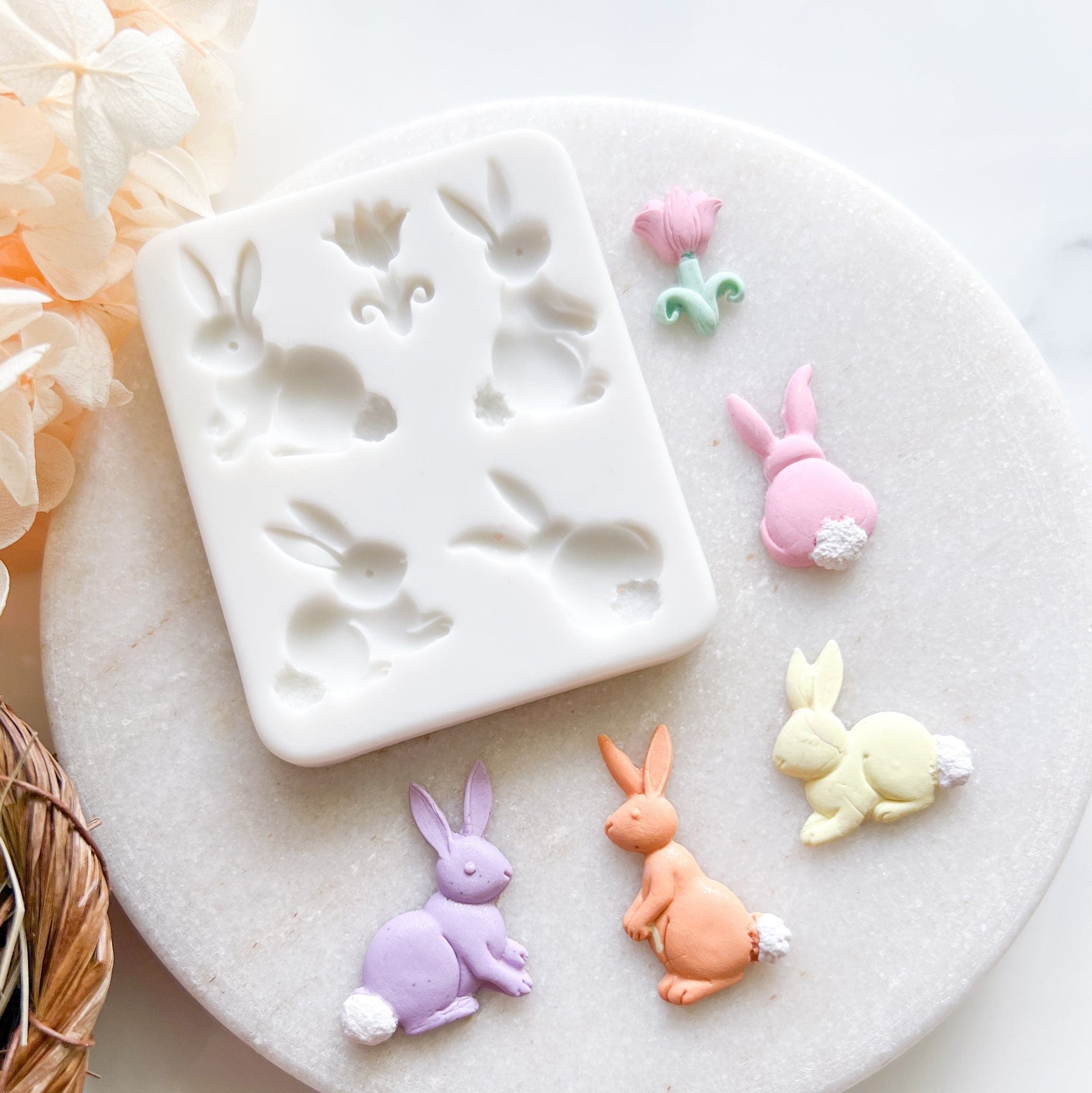 kitandco.com.au Mould "Bunnies" - Silicone Mould