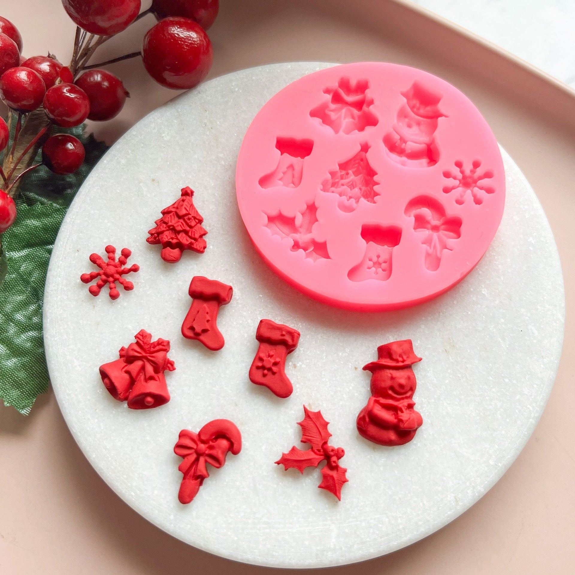 kitandco.com.au Mould "Christmas Collection" - Silicone Mould