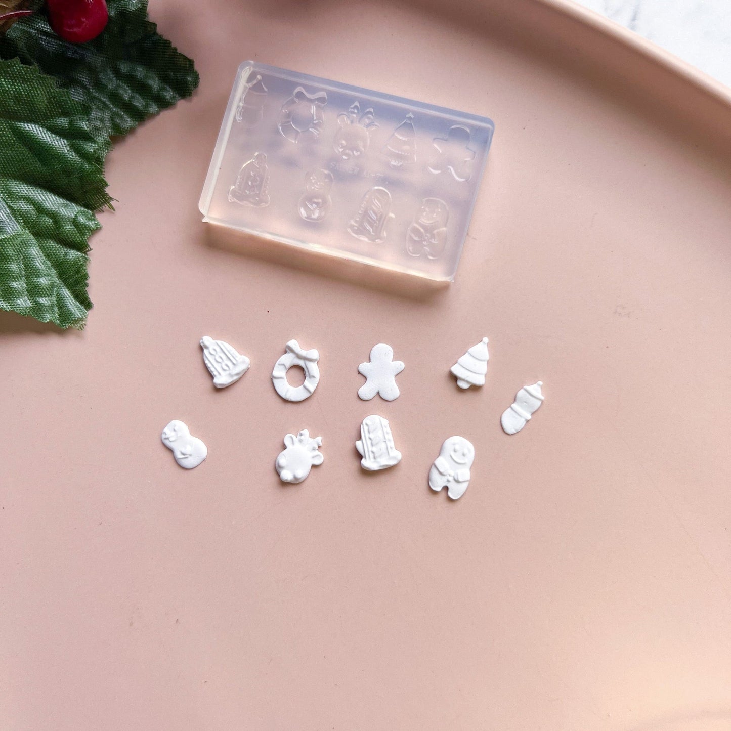 kitandco.com.au Mould "Christmas" Micro Mould - Silicone Mould